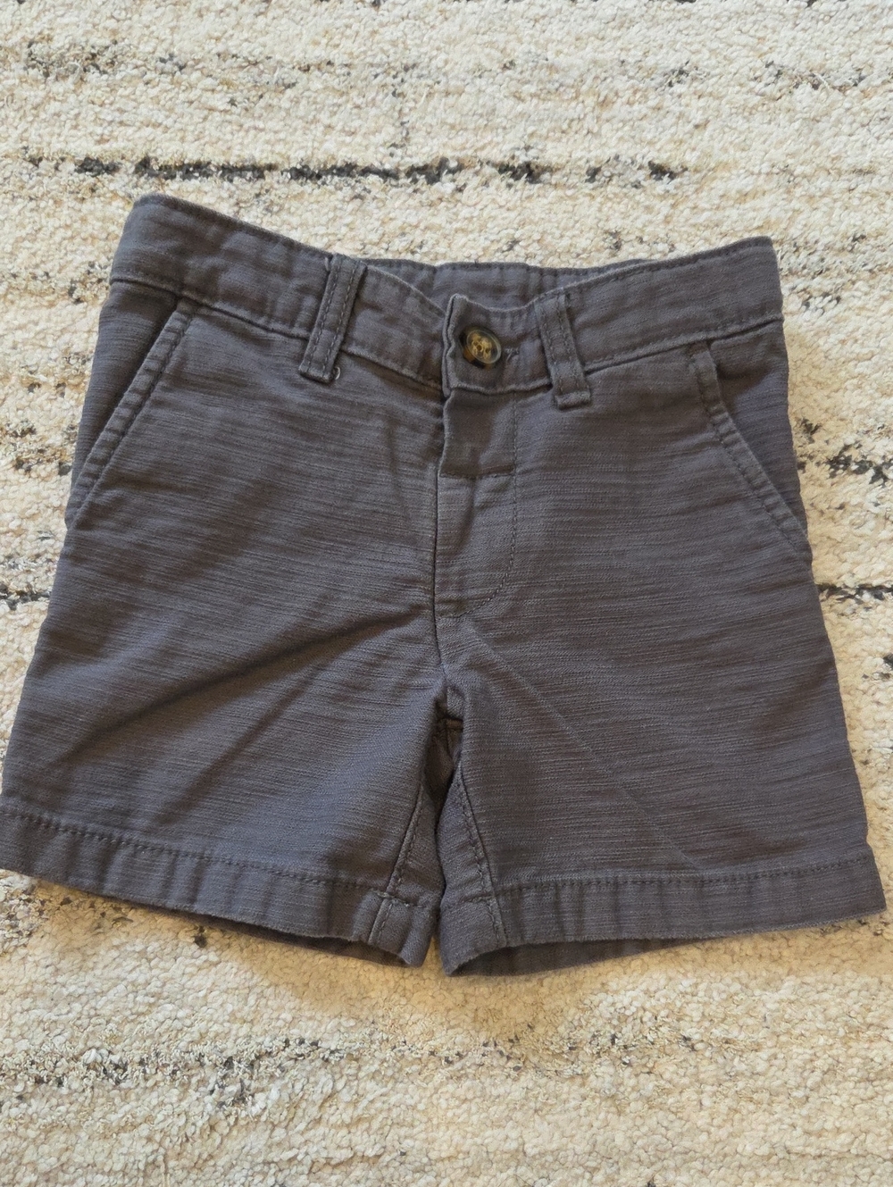 Carter's Gray Button Up Shorts Size 2T